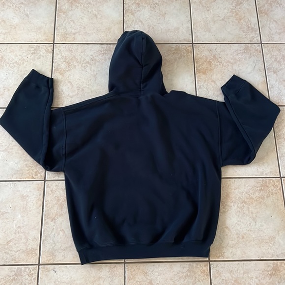 Vintage Win Lose Tie Oakland Fan Til I Die, Oakland Raiders Black Hoodie Sz XL - Picture 4 of 10